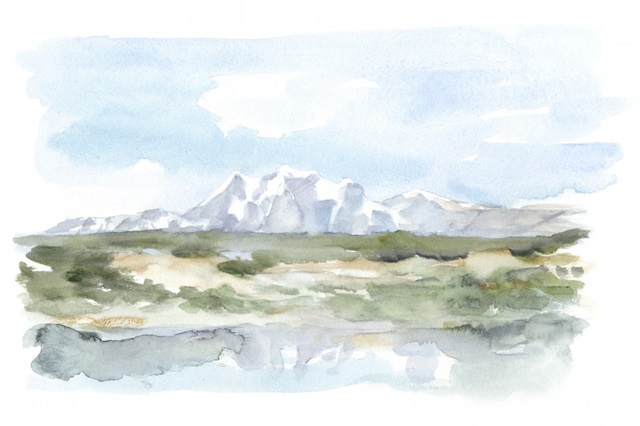 Mountain Watercolor II