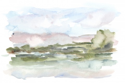 Mountain Watercolor VI