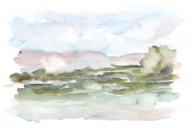 Mountain Watercolor VI