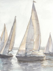 Plein Air Sailboats I
