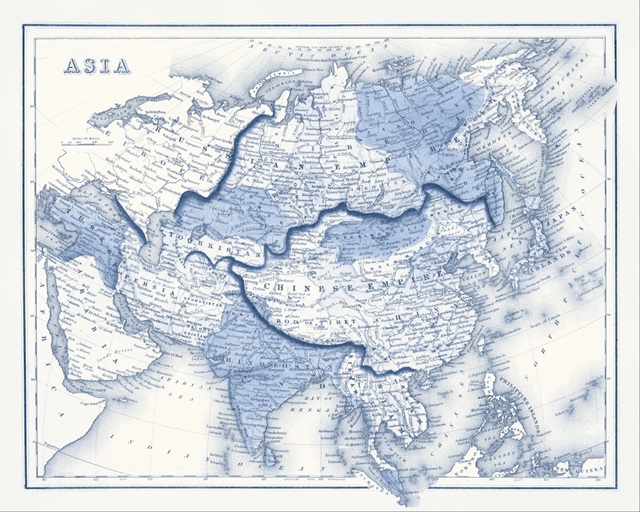 Asia in Shades of Blue