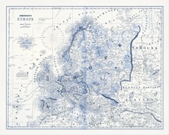 Europe in Shades of Blue