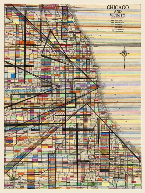 Modern Map of Chicago