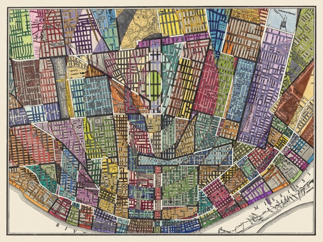 Modern Map of St. Louis