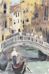 Along the Venice Canal