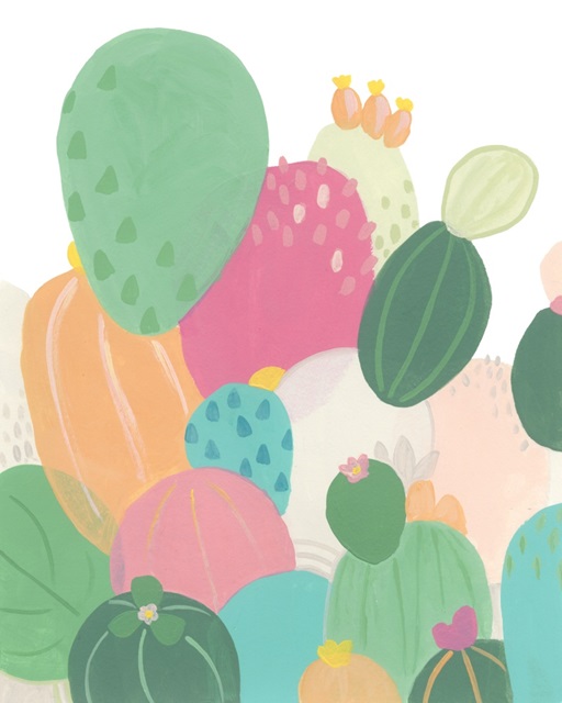 Cactus Confetti I