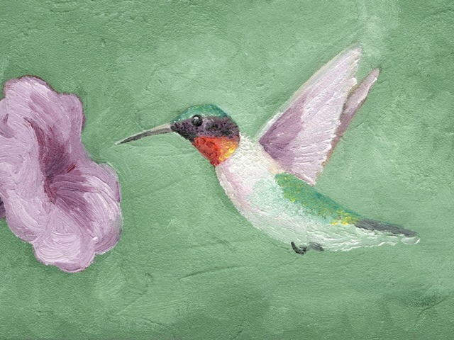 Fresco Hummingbird II