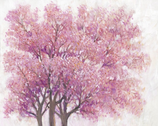 Pink Cherry Blossom Tree I