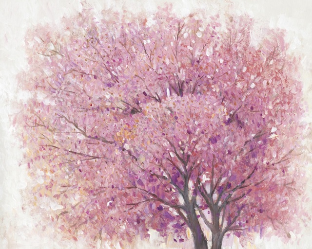 Pink Cherry Blossom Tree II