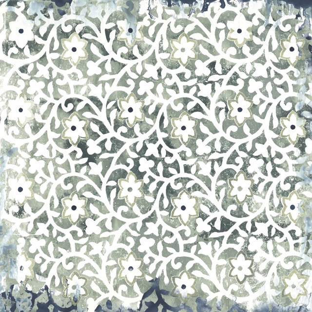 Flower Stone Tile III