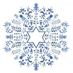 Indigo Hanukkah III