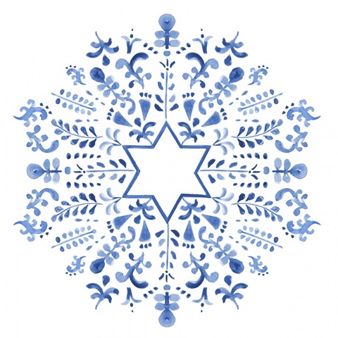 Indigo Hanukkah III