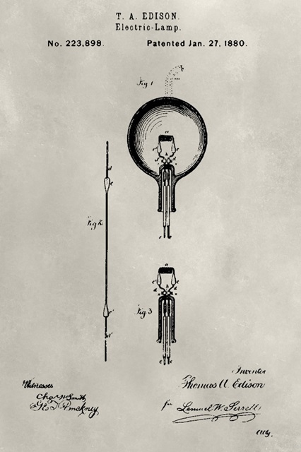 Patent--Light Bulb