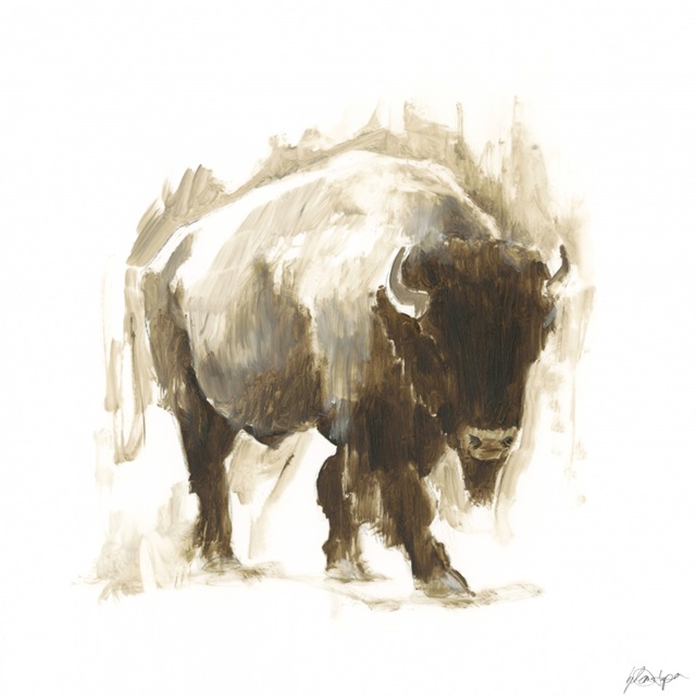 Rustic Bison I