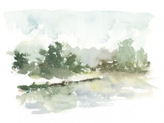 Spring Watercolor Sketch III