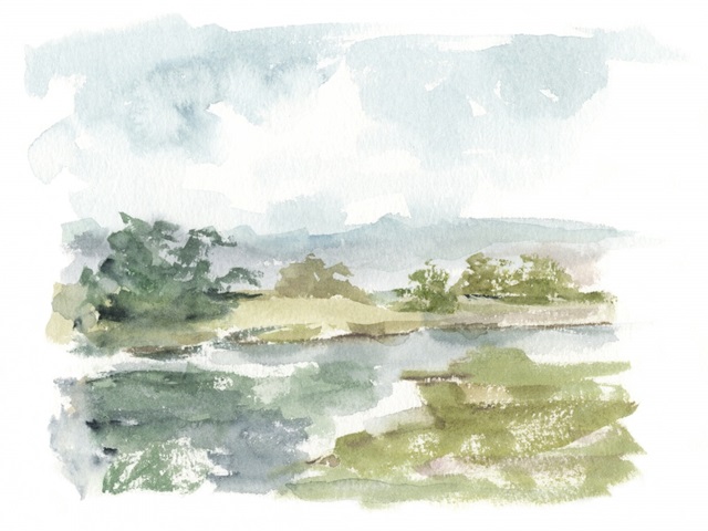 Spring Watercolor Sketch VI