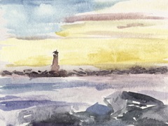 Watercolor Views II