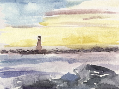 Watercolor Views II