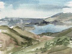 Watercolor Views VIII