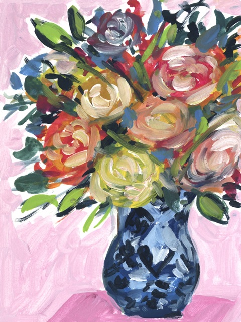 Bouquet in a vase IV