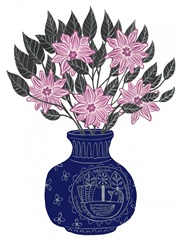 Painted Vase II