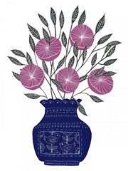 Painted Vase IV