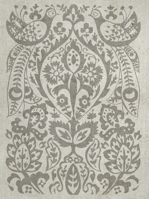 Peacock Damask II