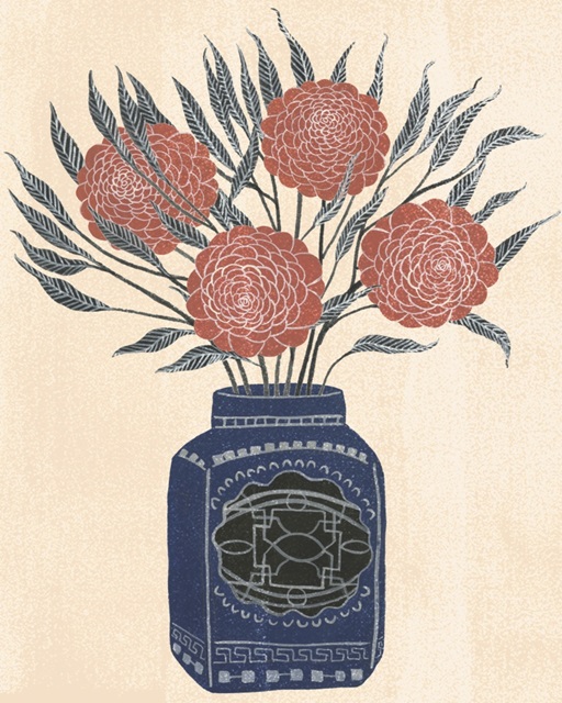 Vase of Flowers IV