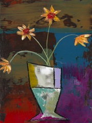 Abstract Expressionist Flowers II