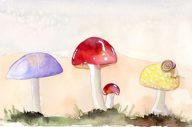 Faerie Mushrooms II