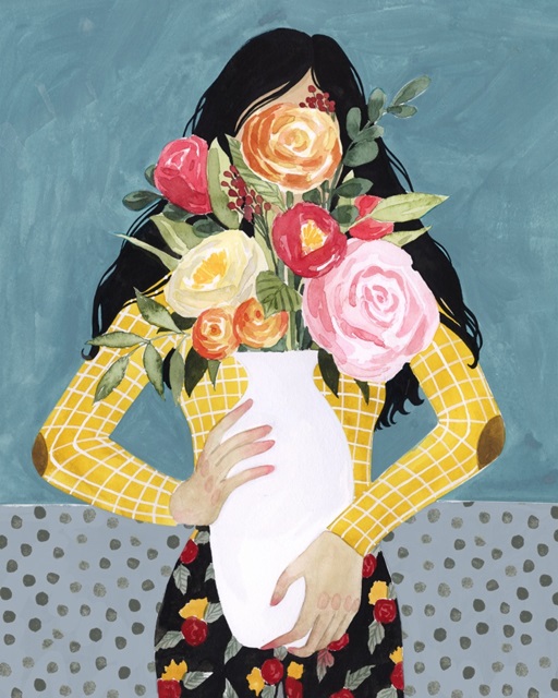 Flower Vase Girl II