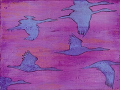 Flying Silhouettes I