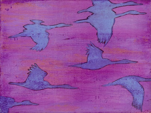 Flying Silhouettes I