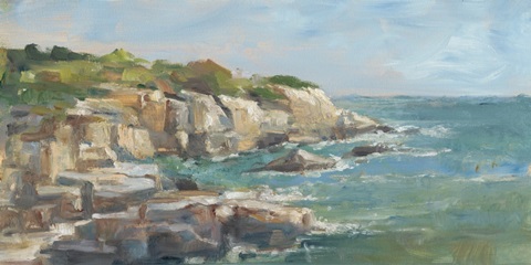 Impasto Ocean View I