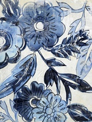 Indigo Porcelain I
