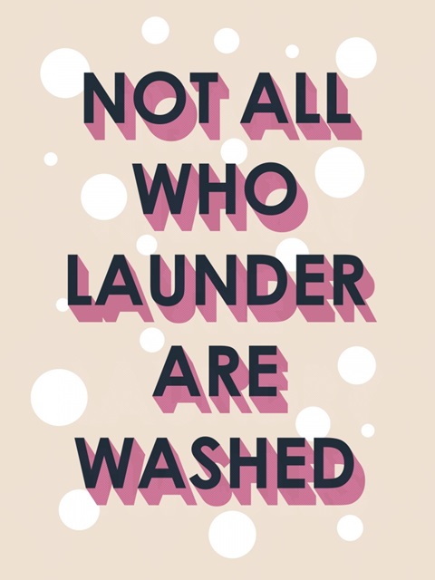Laundry Typography I