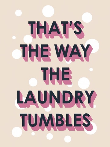 Laundry Typography II