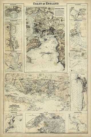 Map of the Coast of England I