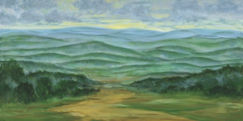 Misty Mountain View I