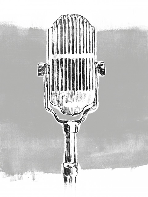 Monochrome Microphone II