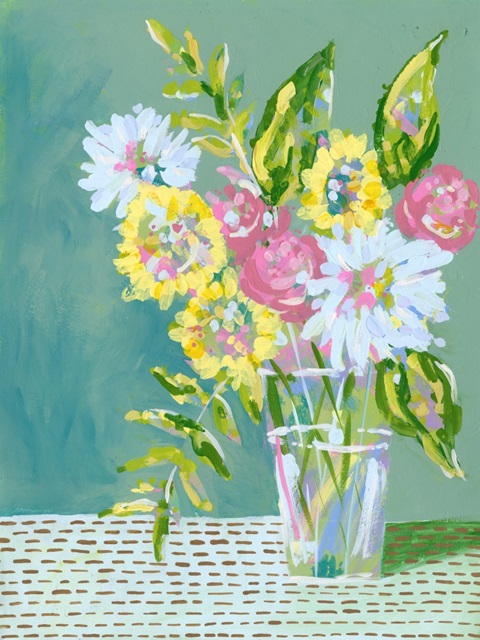 Pastel Blossoms I