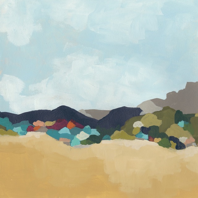 Patchwork Hillside I