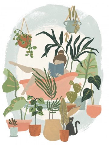 Plant Lady Bath I