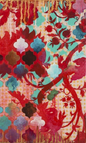 Red and Teal Gilded Age II