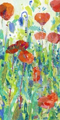 Stately Red Poppies I