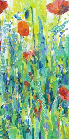 Stately Red Poppies II