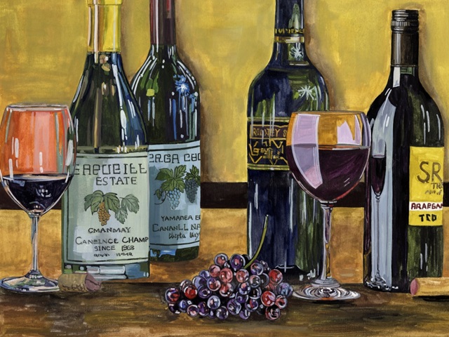 Still Life with Wine I