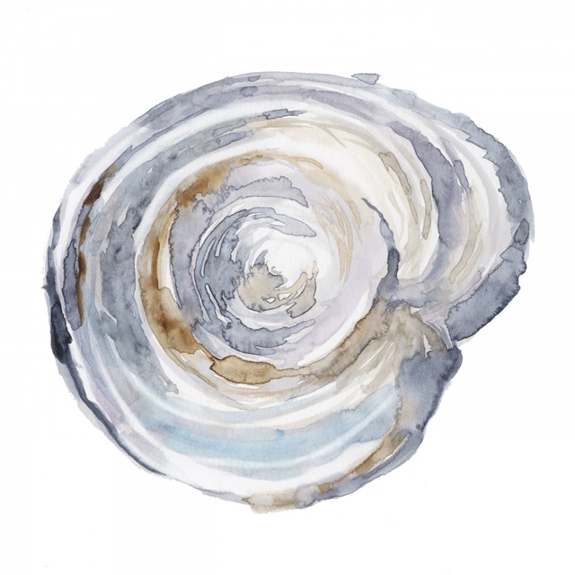 Watercolor Tree Ring III