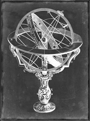 Armillary Sphere on Charcoal II