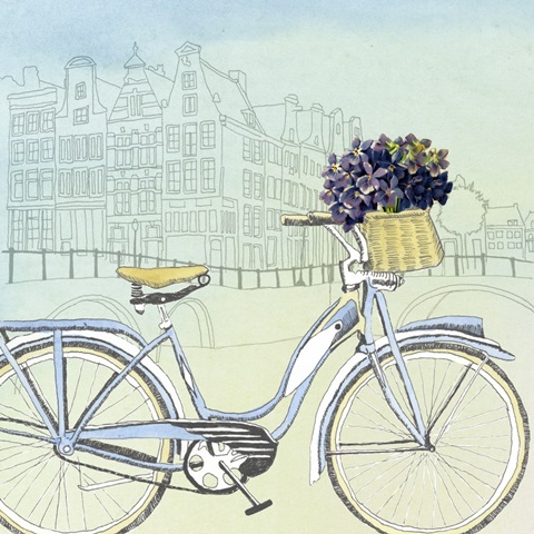 Biking Through Amsterdam